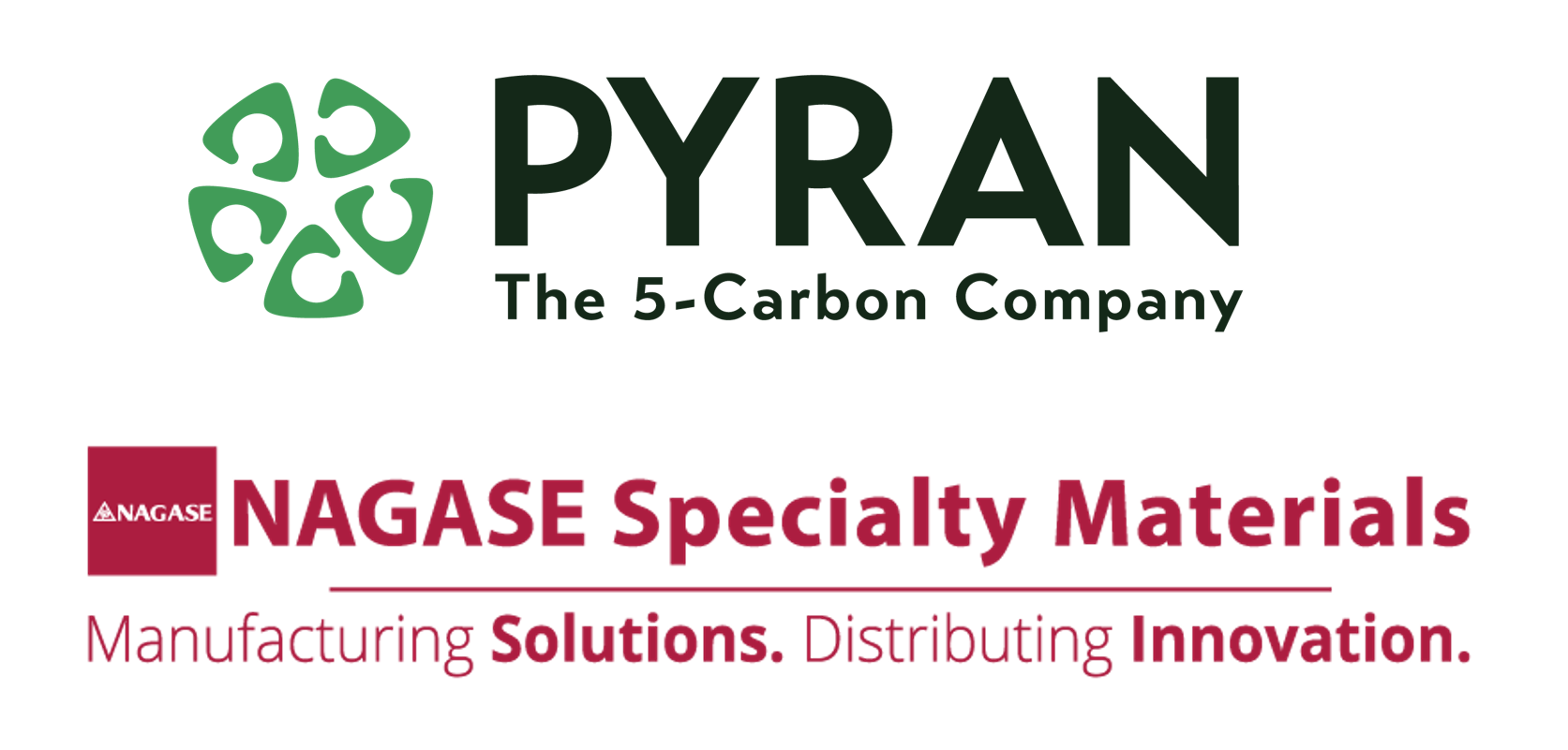 Featured image for “Pyran Partners with NAGASE Specialty Materials for Market Development and Supply of Renewable 1,5-pentanediol diacrylate (PDDA)”